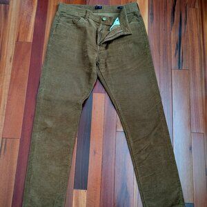 J. Crew Chestnut Brown Slim Fit Corduroy